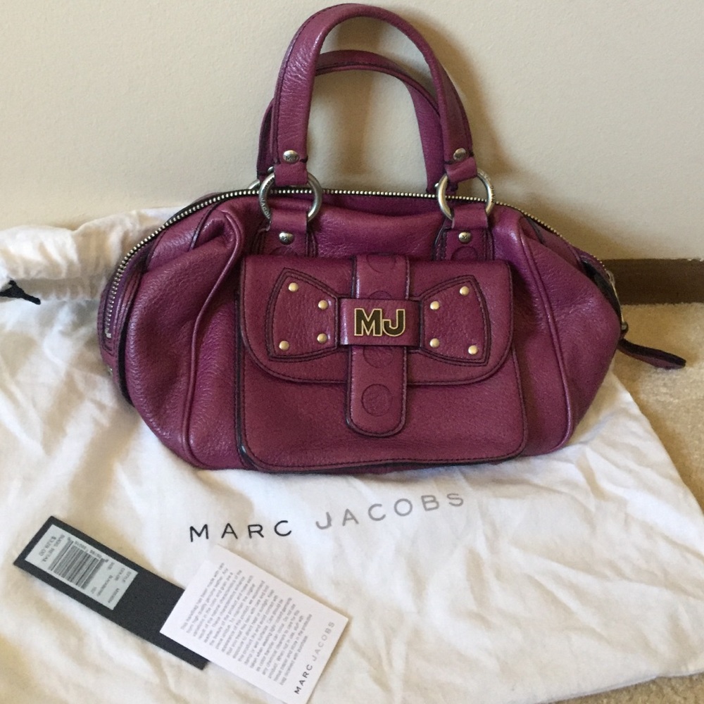 blackberry color handbag
